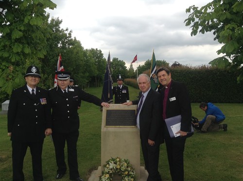 A service to commemorate Special Constables who have lost their lives in the line of duty, took place at The National Memorial Arboretum in Staffordshire on Sunday (14th June).