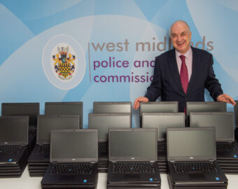 Police and Crime Commissioner donates 700 laptops to disadvantaged young people